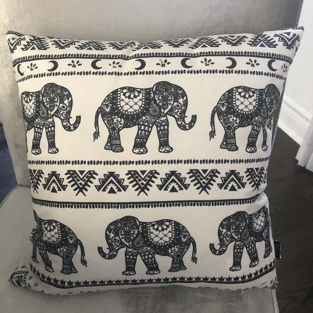 Cute elephant pillow